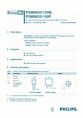 DataSheet PSMN035-150P pdf